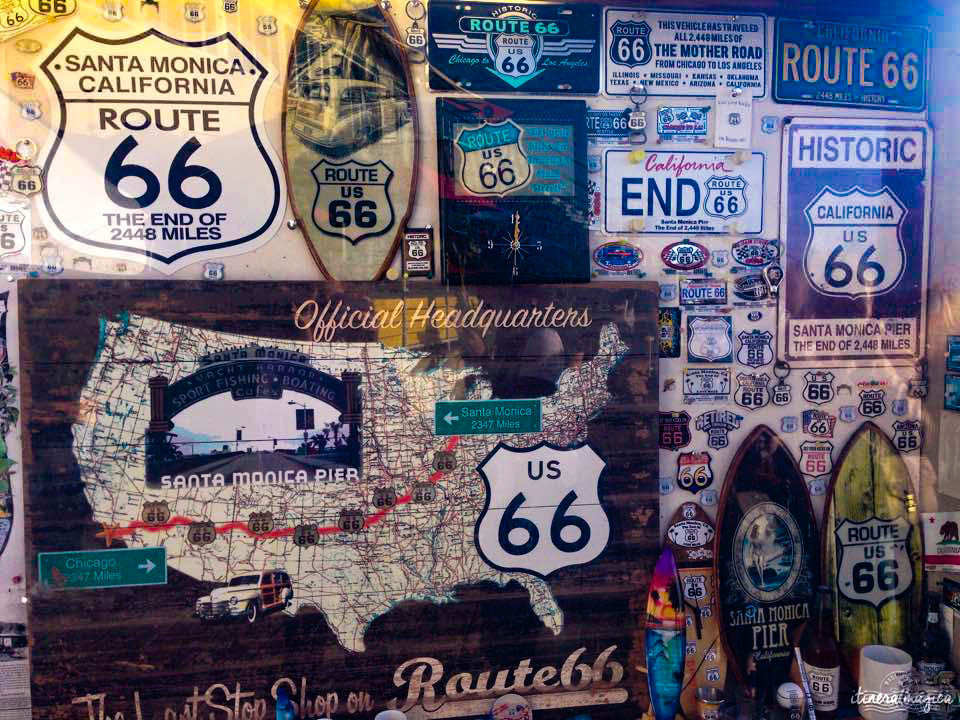 De l'Arizona à la Californie, sur la route 66, retrouvez les étapes d'un roadtrip aux USA sur Itinera Magica. La route, toujours ! 