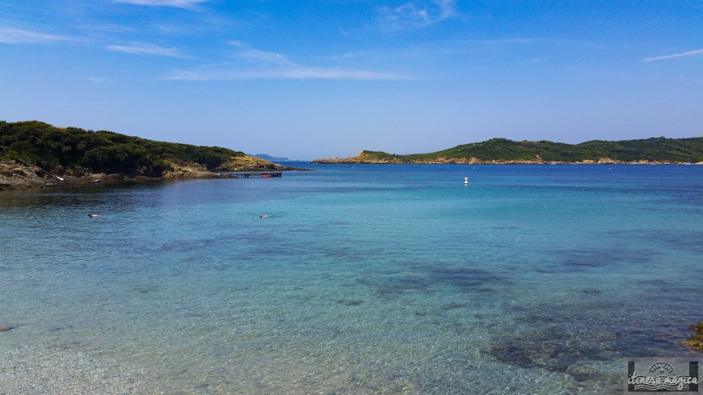 Port-Cros, côte d'azur, plage