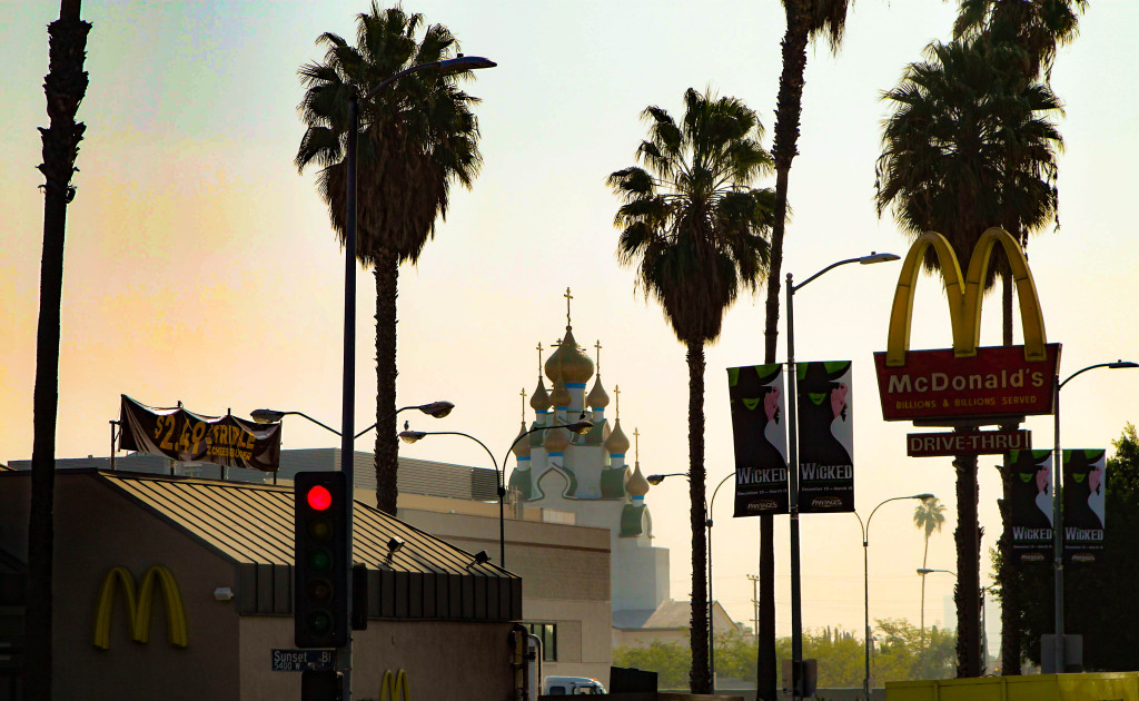 Quelque part sur Sunset. 