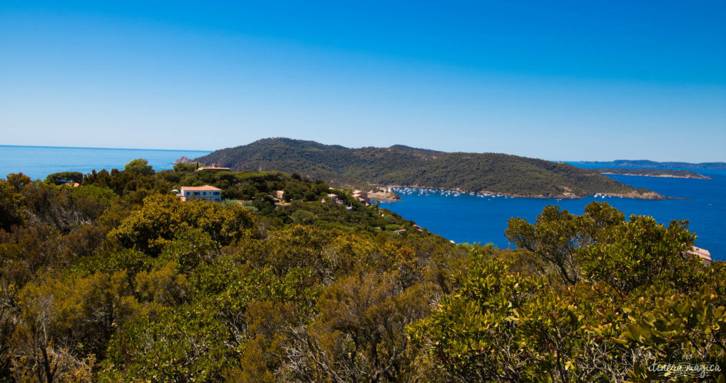Découvrez l'ïle du Levant, un paradis méditerranéen préservé au large d'Hyères. Criques rocheuses à l'eau turquoise, village bohème d'artistes, végétation luxuriante, cette île naturiste est irrésistiblement exotique. Découvrez Le Levant sur le blog Itinera Magica !