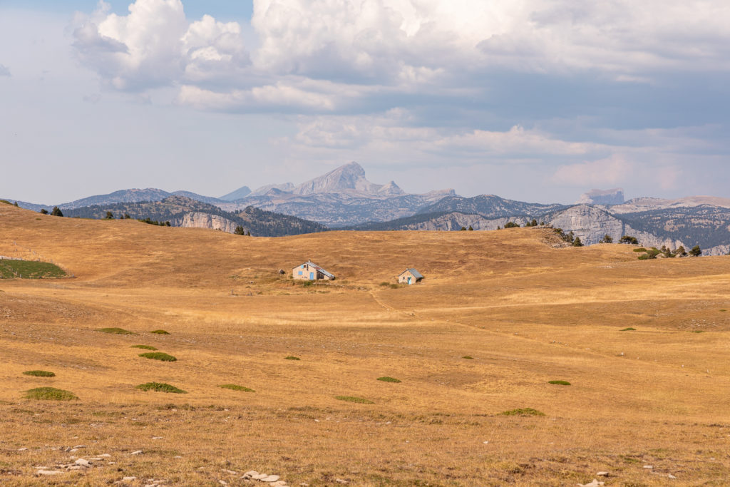Randonnée bivouac dans le Vercors sur le Glandasse