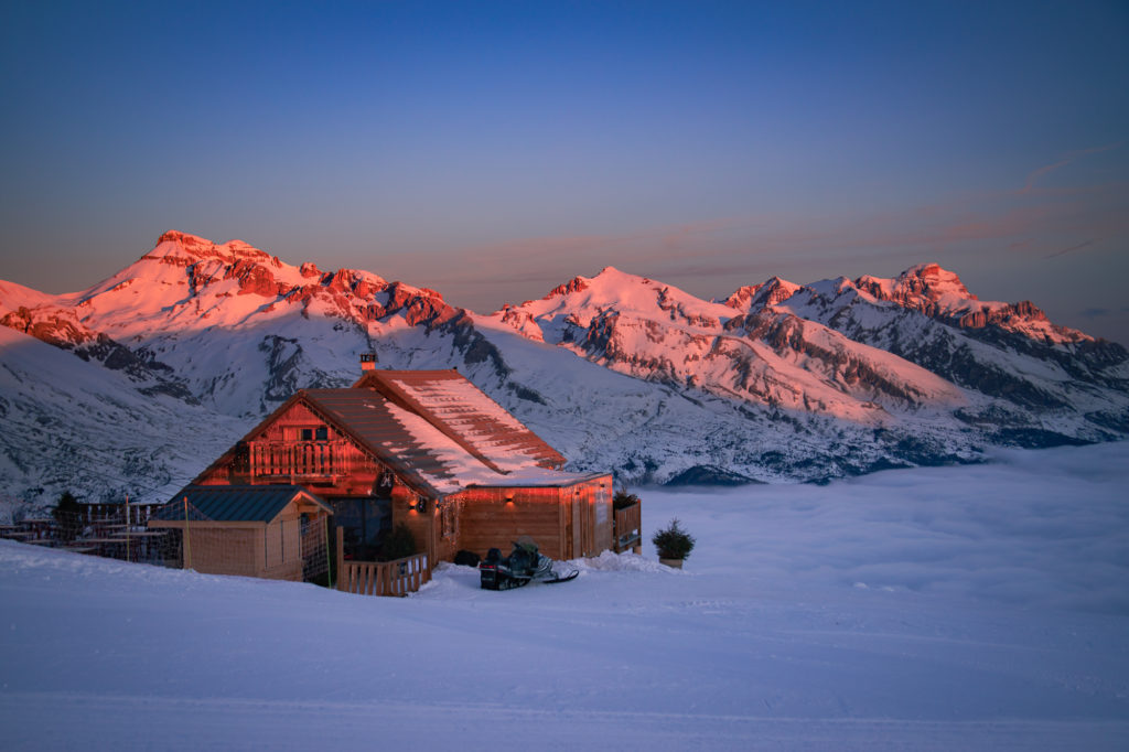le devoluy en hiver