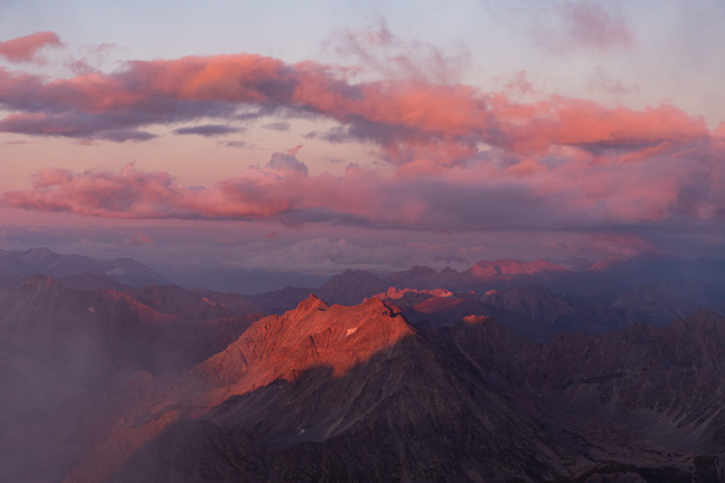 Ascension de la Meije orientale; alpinisme en Oisans : nuit au refuge de l'Aigle
