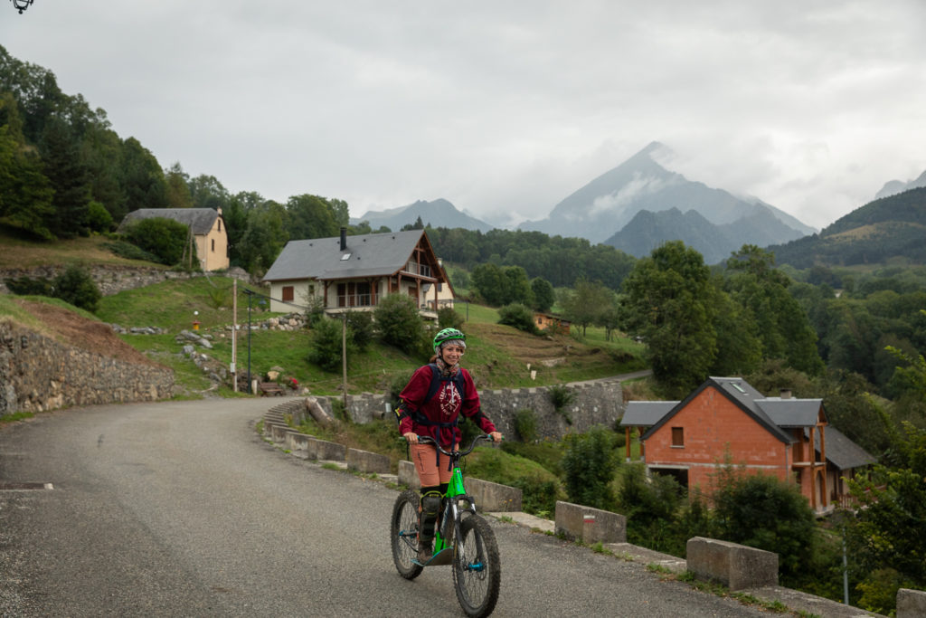 VTT et trottinette de descente à saint lary soulan
