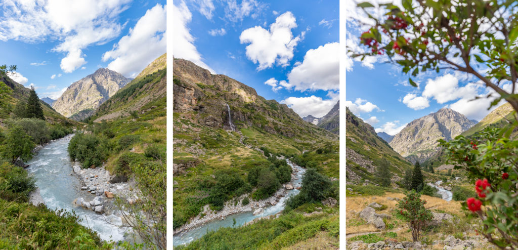 Envie d'un trek en itinérance dans le parc national des Ecrins ? Voici le tour gourmand en Oisans, merveilleuse rando sur 4 jours autour du Vénéon.