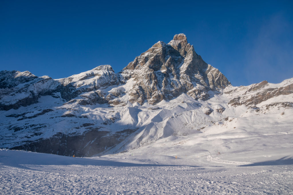 Article de blog sur un séjour en vallée d'Aoste : skier à Cervinia